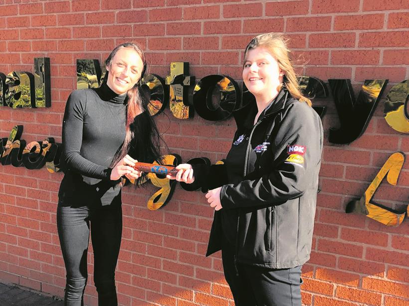 The baton has been handed to the National Motorcycle Museum