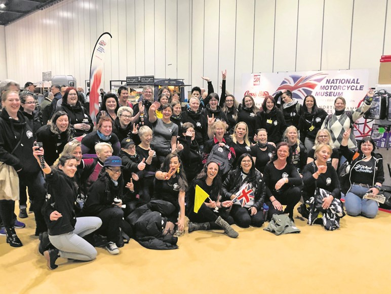 Passing The Baton Women Riders World Relay Honoured In National Motorcycle Museum Mcn