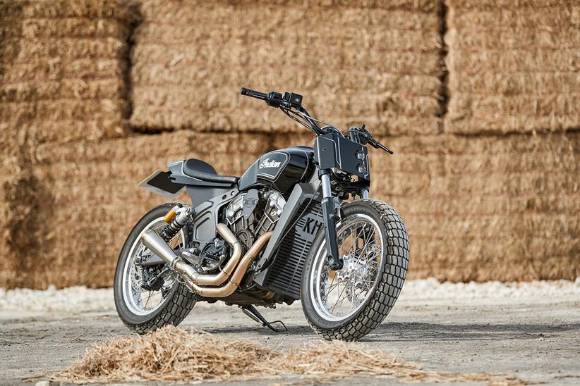 Indian Scout with Krazy Horse Street Hooligan kit