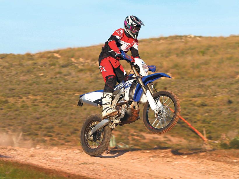 2016 Yamaha WR450F jumping