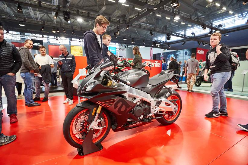 The Aprilia RSV4 RR gets new colours for 2019