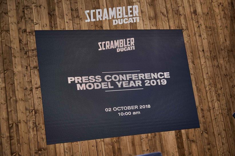 Ducati Scrambler press conference