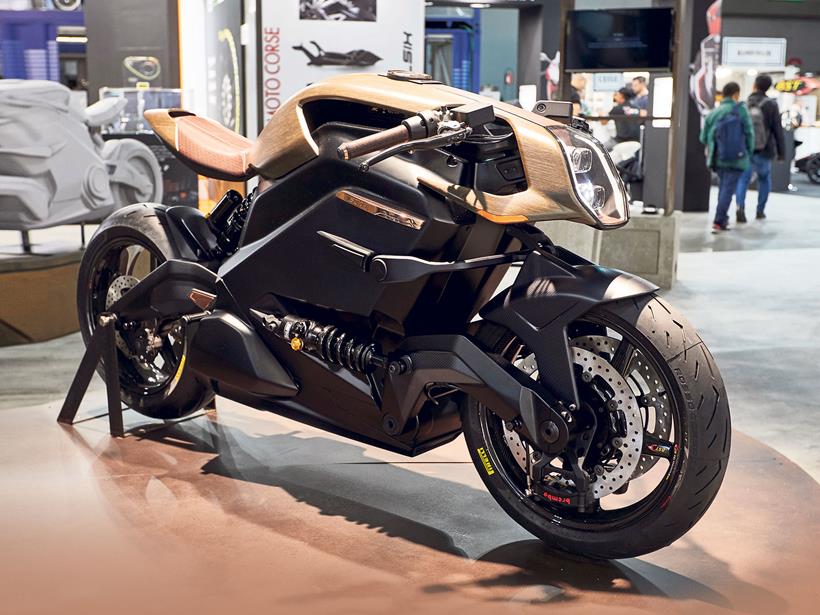 Arc Vector prototype on display at Eicma 2018