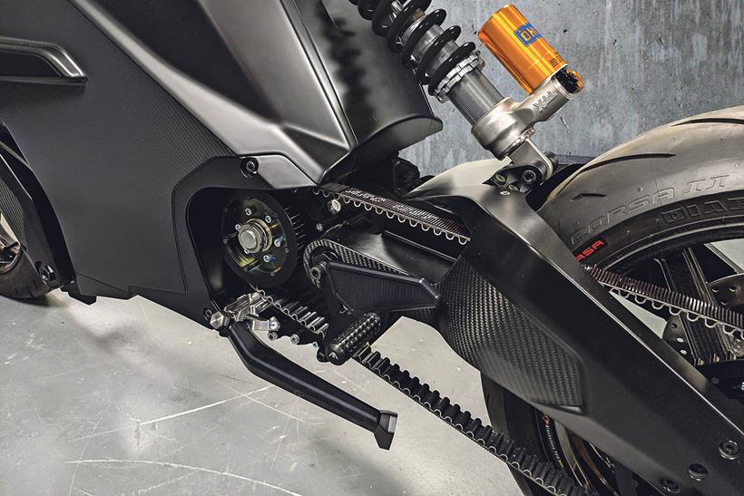 The Arc Vector gets Öhlins suspension