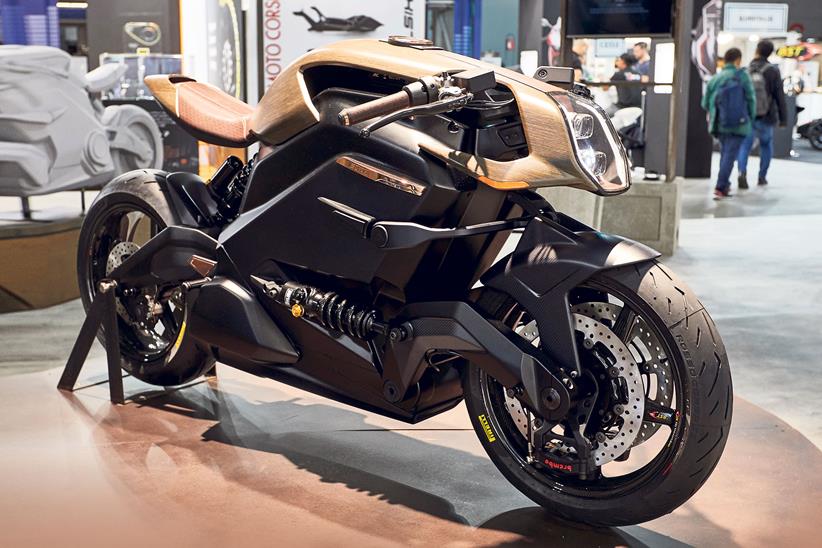 Arc Vector prototype on display at Eicma 2018