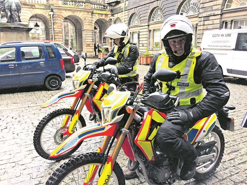  Police have extra dirt bikes to help tackle the