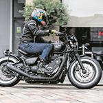 Triumph Glasgow create 135bhp supercharged Triumph Bobber Black