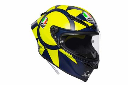 Rossi has been wearing this design in 2018