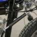 The XR750 has a flat track-style steering damper