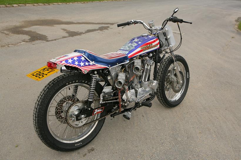 Harley-Davidson XR750 Evel Knievel replica