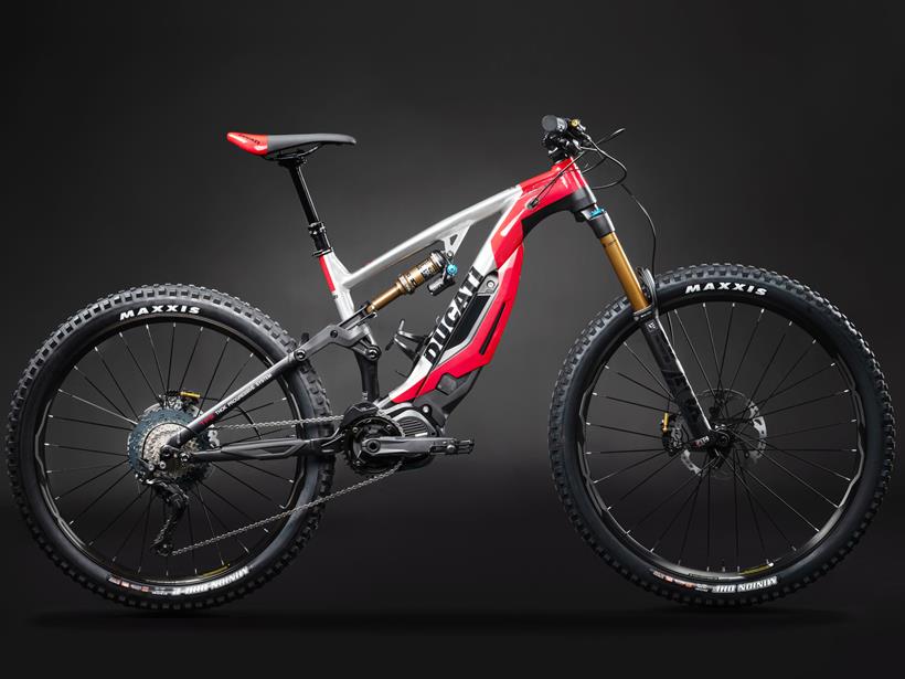 Ducati MIG-RR e-MTB electric mountain bike studio image