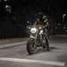 The CB650R gets a more aggressive riding position
