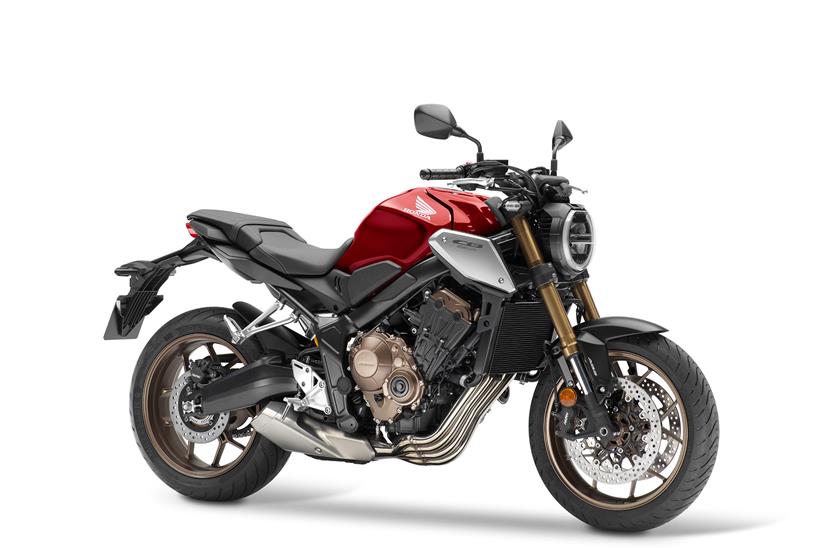 The Honda CB650R is available in multiple colour schemes