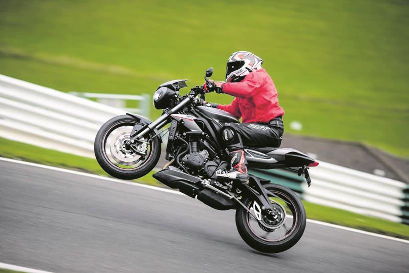 R5K member Carl Ward on a track day