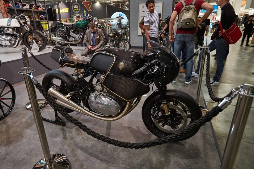 The Rough Crafts Continental GT on display at Eicma