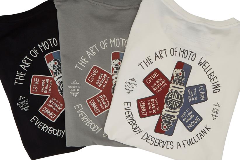 Full Tank Moto T-shirt designs