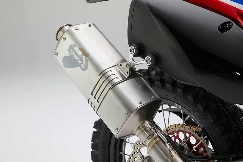 A Termignoni exhaust is featured