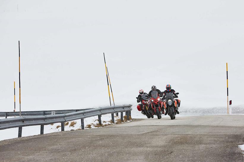 Touring by motorcycle doesn't have to stop for snow