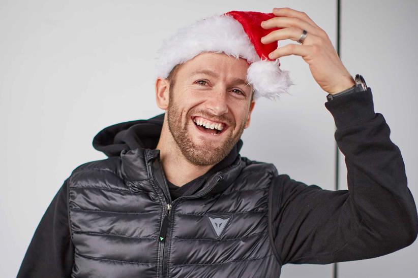 Tom Sykes is in the festive mood