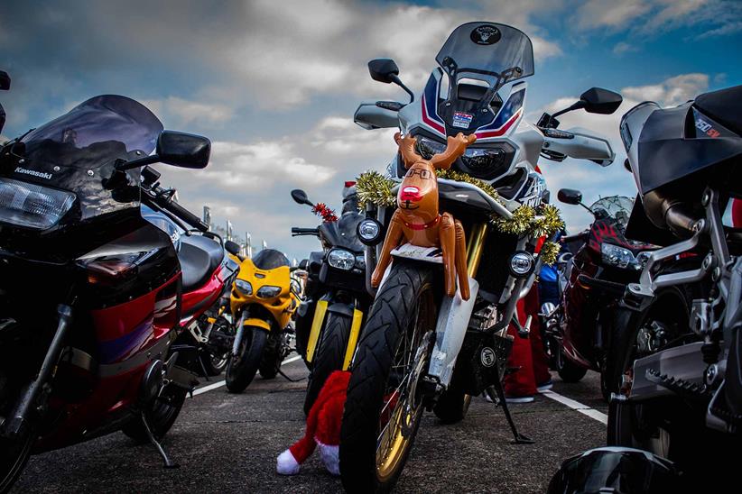 Bikes of all kinds took part in the fun. Credit: Mark Weir