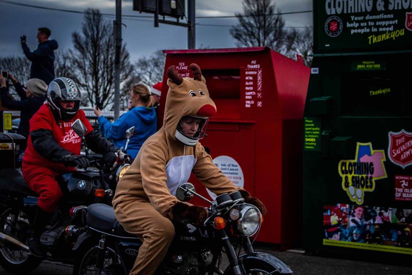 Riders were actively encouraged to dress up. Credit: Mark Weir