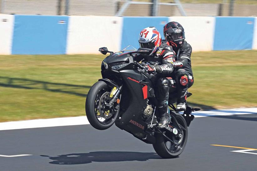 MCN goes pillion with Ron Haslam and you can too!