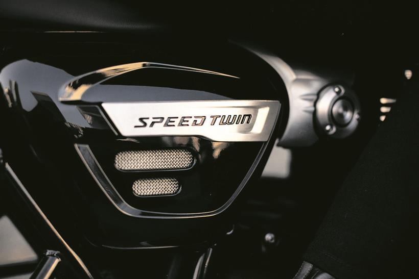 The Speed Twin boasts a number of neat touches