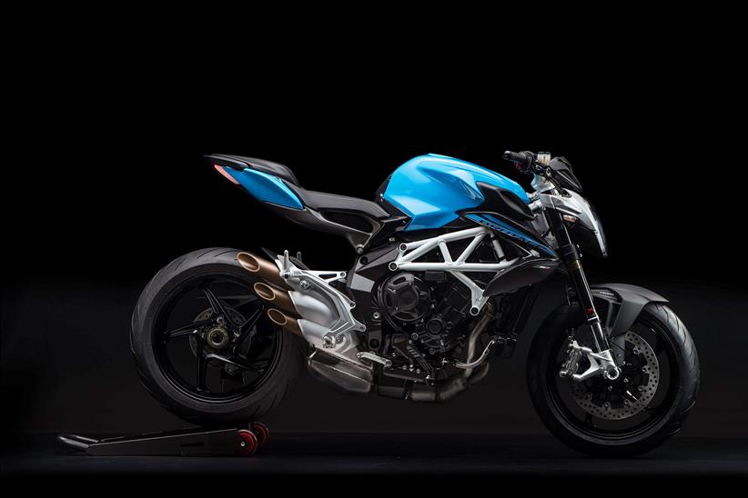 MV Agusta Brutale 800 in blue