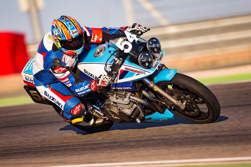 Michael Neeves on the Suzuki Katana last year