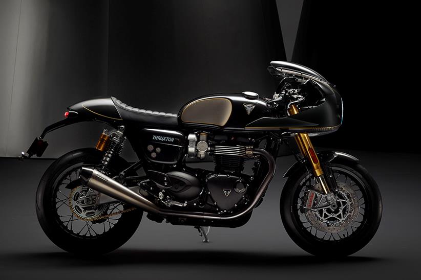 Triumph Thruxton TFC right side