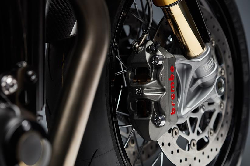 Triumph Thruxton TFC Brembo brakes