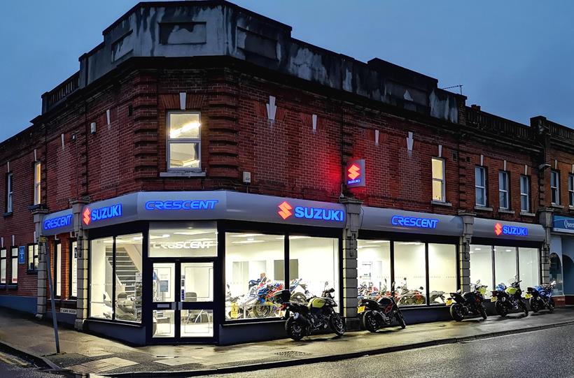 The Bournemouth Suzuki dealership is nearly done