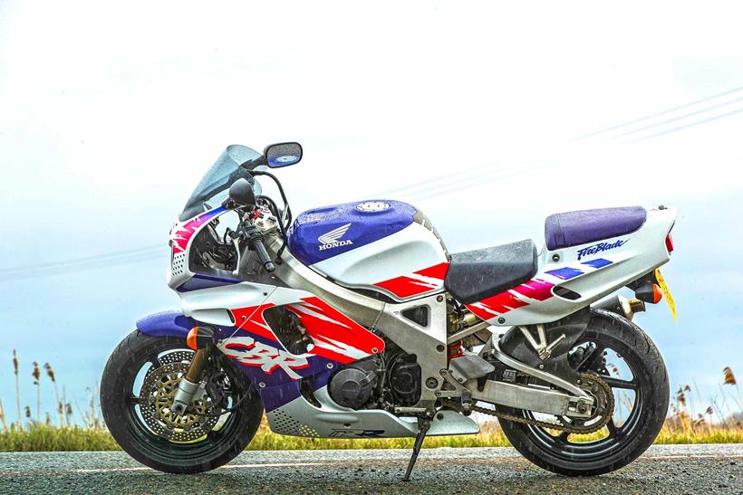 The Honda CBR900RR FireBlade