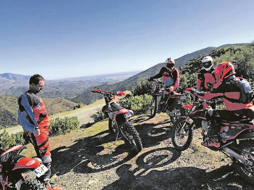 KTM's Offroad Orange riding experience near Malaga, Spain, is very relaxed