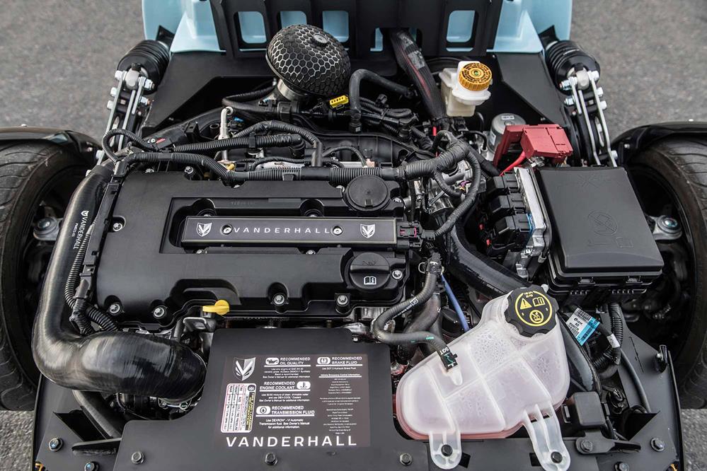 Vanderhall Venice three-wheeler can be driven on a bike licence