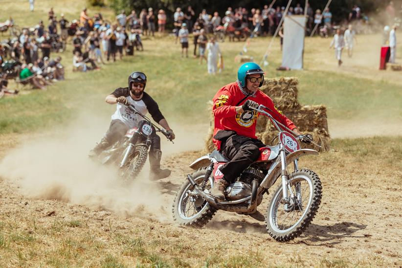 Grass track racing at the Malle Mile festival