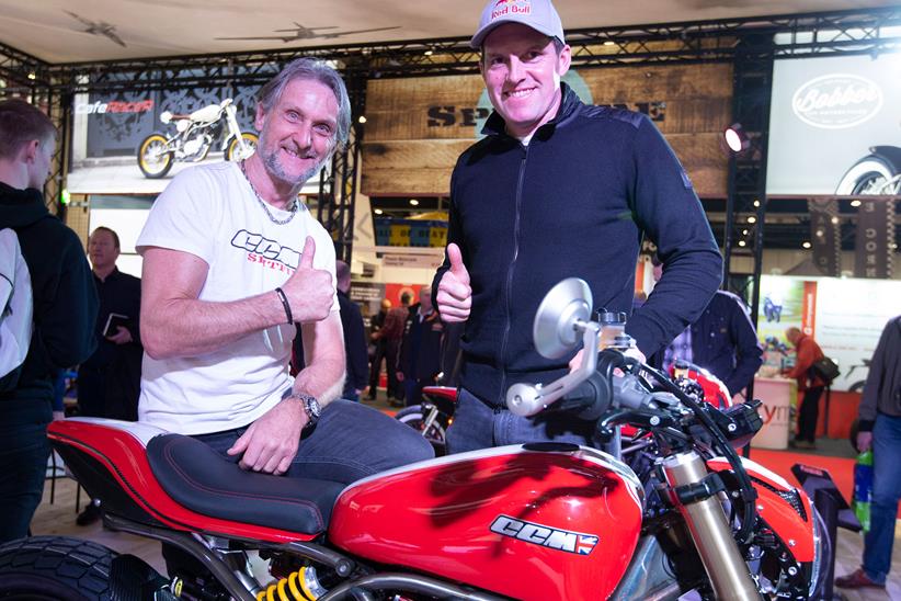 Dougie Lampkin and Carl Fogarty - CCM ambassadors