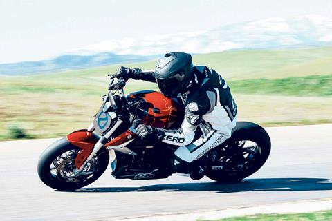 Zero to tackle Pikes Peak on SR/F electric streetfighter