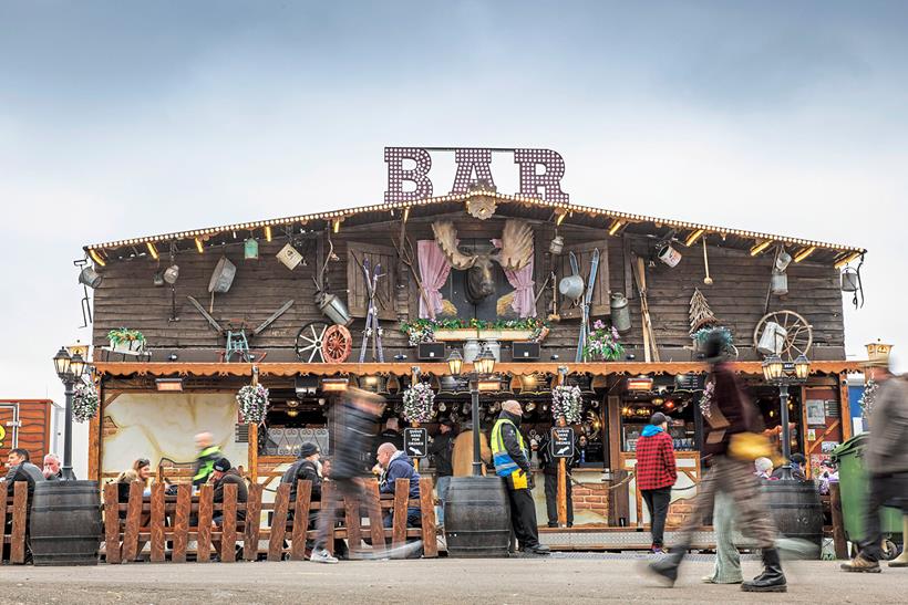 The famous Moose Bar at the 2023 MCN Festival of Motorcycling