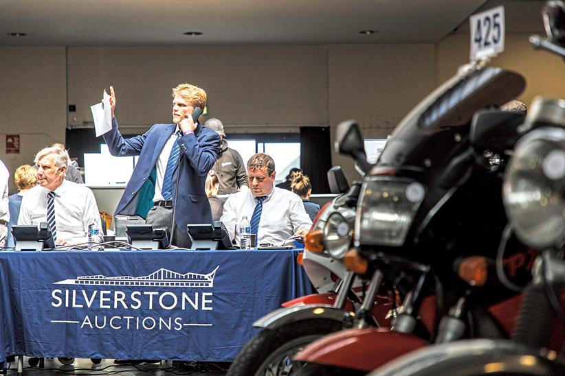 Silverstone Auction at the 2023 MCN Festival of Motorcycling