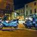 Be very careful when securing your motorcycle when riding at night. Theft is always a risk...