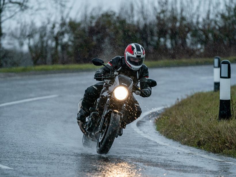 How to ride your motorcycle in the wet