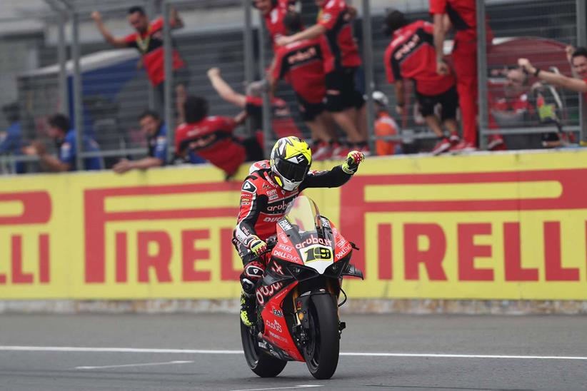 Alvaro Bautista takes his fourth win