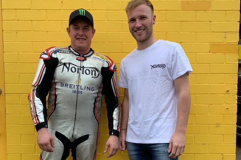 John McGuinness and Davey Todd