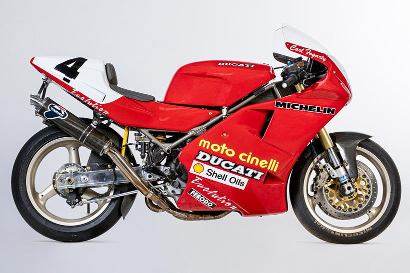 Ex-Carl Fogarty North West 200-winning Ducati 888 Corsa