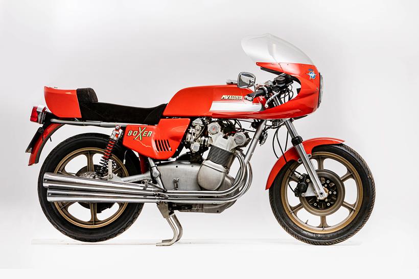 One of just two MV Agusta Boxers brought to Britain