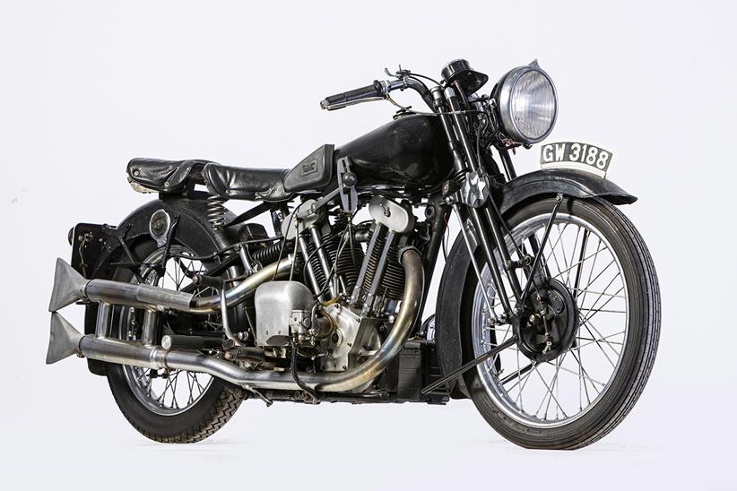 1931 Brough Superior SS100 that fetched over £281k at auction