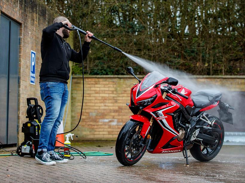 CBR650R jet wash