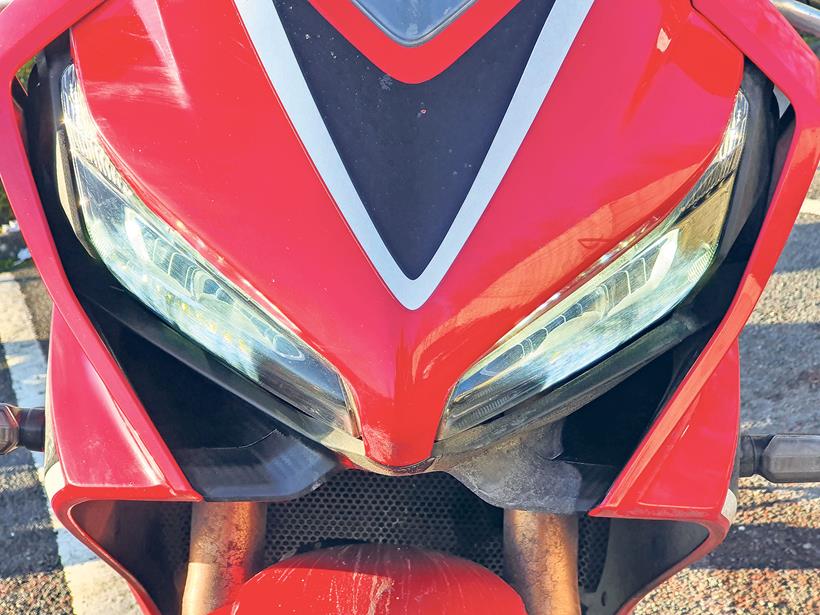 Honda CBR650R headlight