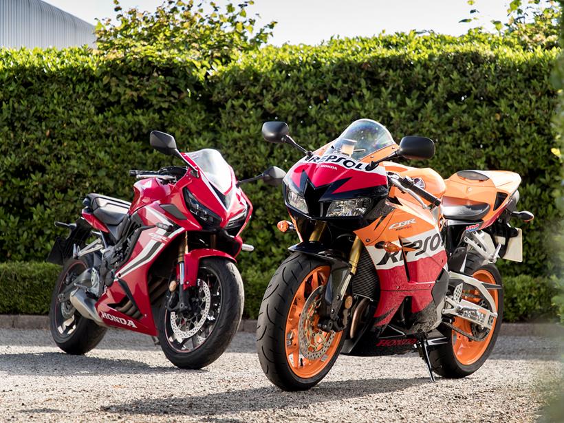 Honda CBR650R and CBR600RR